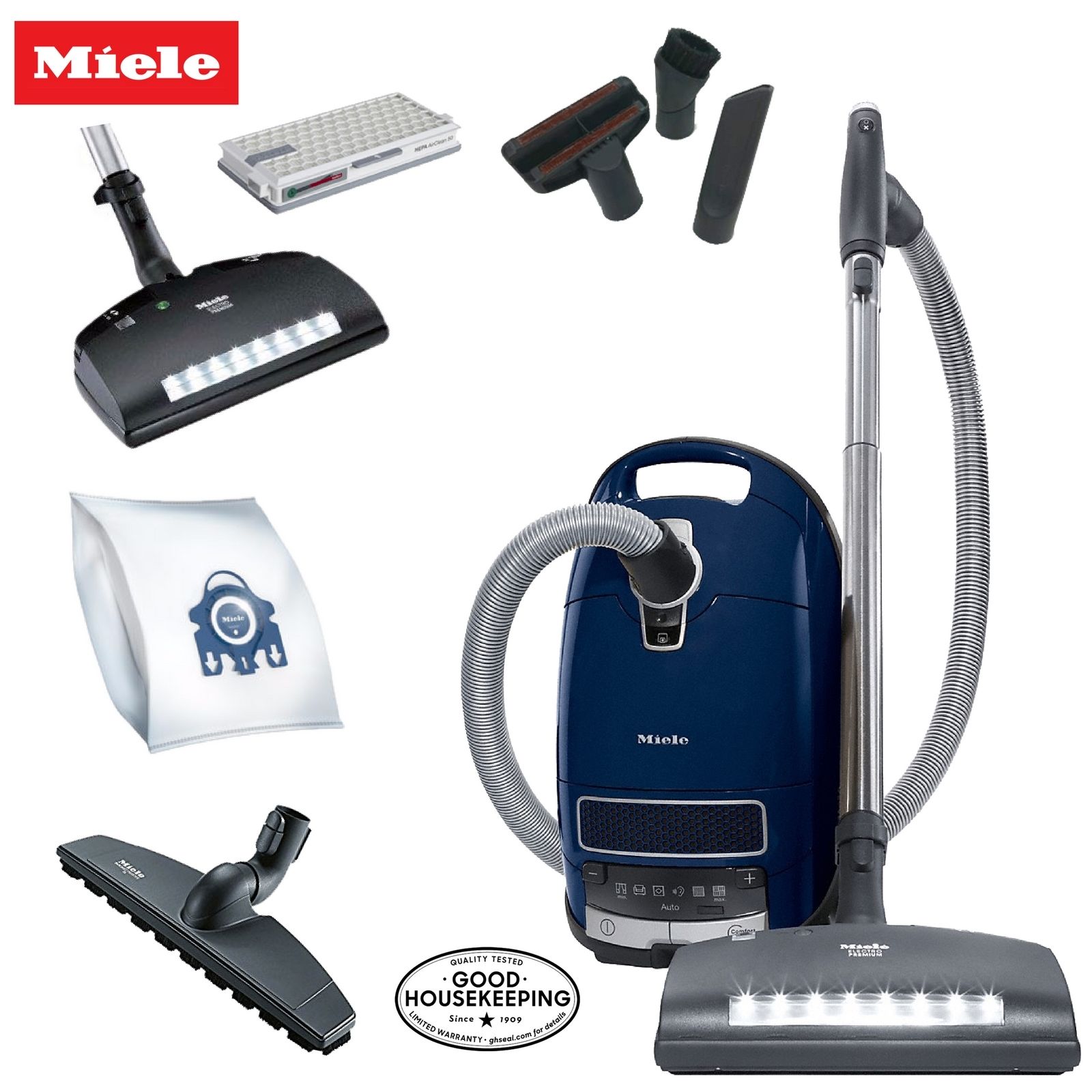 Miele Complete C3 Kona Canister Vacuum Cleaner – Quality Sewing